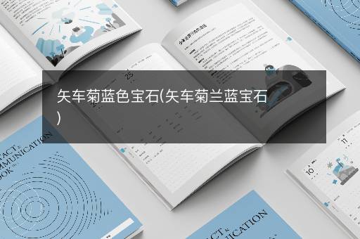 矢车菊蓝色宝石(矢车菊兰蓝宝石)