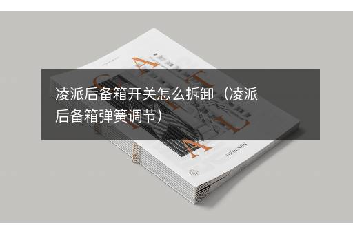 凌派后备箱开关怎么拆卸（凌派后备箱弹簧调节）