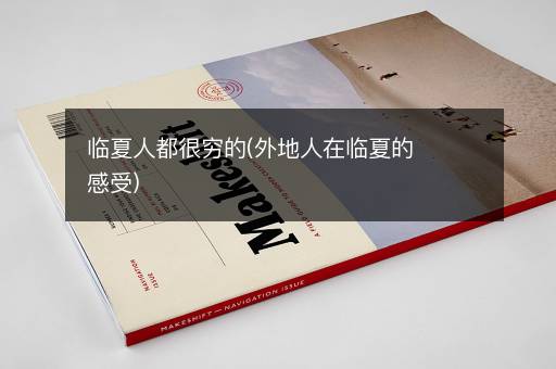 临夏人都很穷的(外地人在临夏的感受)