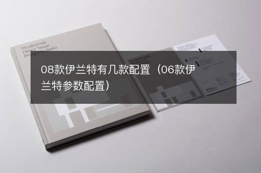 08款伊兰特有几款配置（06款伊兰特参数配置）
